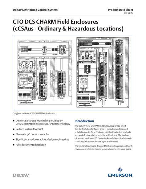 DeltaV™ CTO CHARM Field Enclosures 